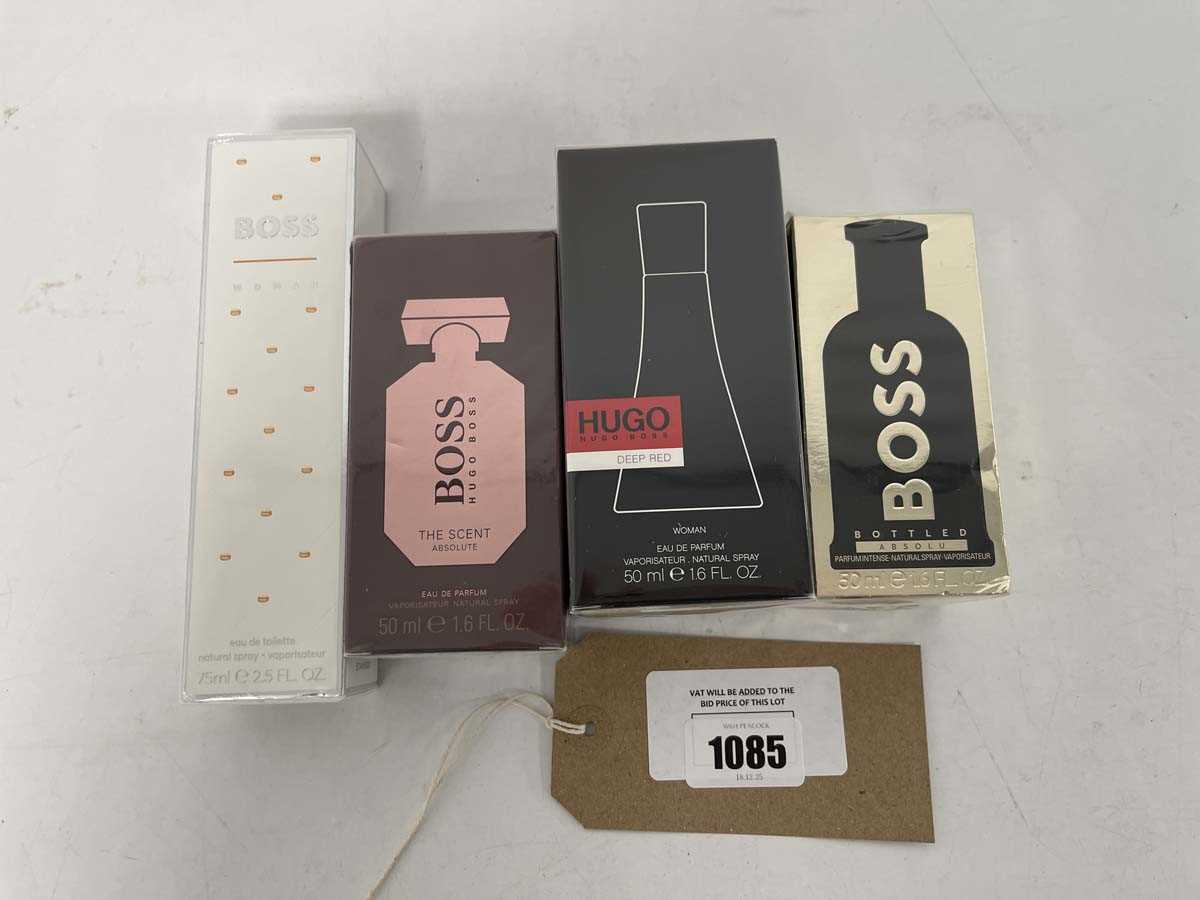 Lot 1085 - 4x Various Hugo Boss perfumes