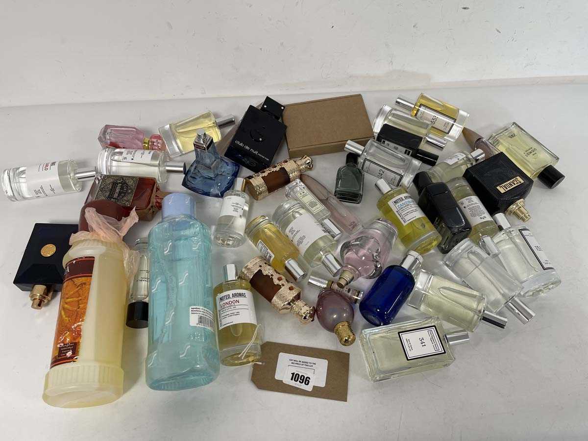 Lot 1096 - Selection of various part used and loose perfumes