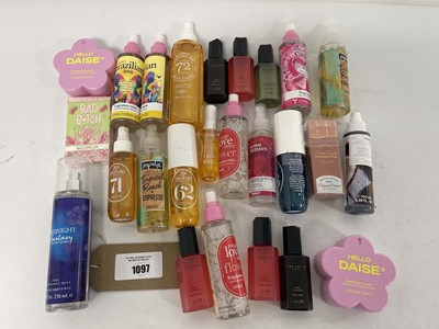 Lot Selection of various body spray mists