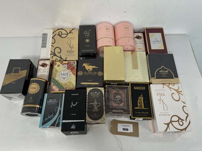 Lot Selection of various Arabian perfumes