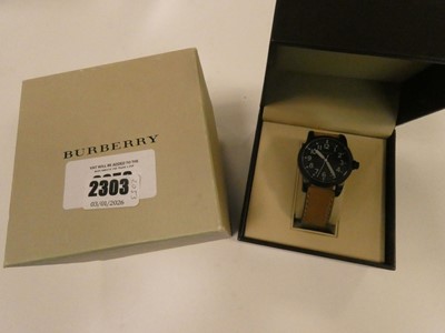 Lot 2303 - Burberry Heritage Military BU7806 wristwatch...