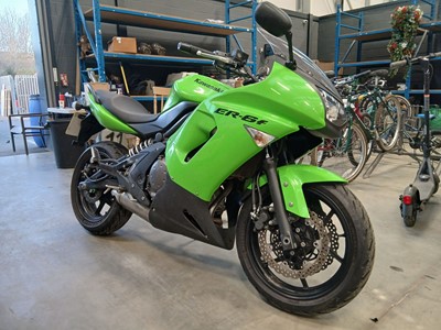 Lot (WP08 RYO) 2008 Kawasaki ER-6f (EX650 A8F)...