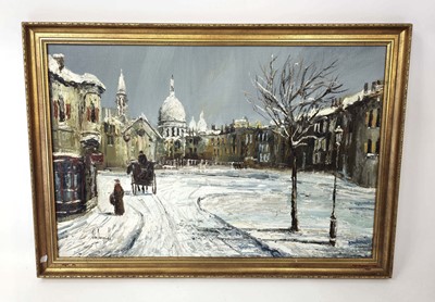 Lot 61 - John Bampfield (b. 1947), A carriage in a...
