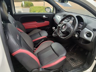 Lot 4001 - (WV65 YLG) 2015 Fiat 500 S 3-door hatchback in...