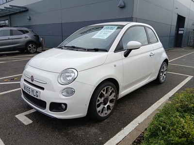 Lot 4001 - (WV65 YLG) 2015 Fiat 500 S 3-door hatchback in...