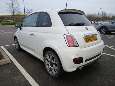 Lot 4001 - (WV65 YLG) 2015 Fiat 500 S 3-door hatchback in...