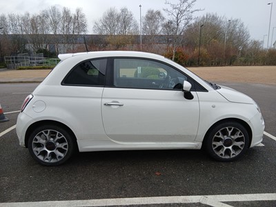 Lot 4001 - (WV65 YLG) 2015 Fiat 500 S 3-door hatchback in...