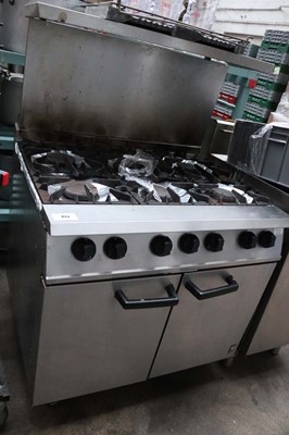 Lot 653 - 90cm gas Falcon burner cooker with double oven...
