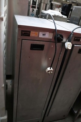 Lot 662 - 36cm electric Victor single door hot cupboard