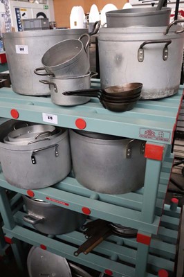 Lot 680 - 2 Plasrack heavy duty commercial catering racks