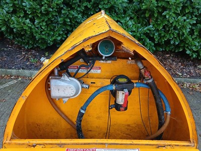 Lot 4201 - A small forkliftable twin pump Stig bunded...