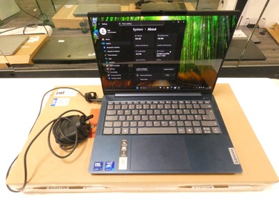 Lot 2183 - Lenovo Idea Pad Slim 5i4imh9 with Intel Core...