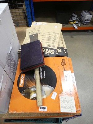 Lot 4336 - Quantity of Micor saw blades plus reusable...