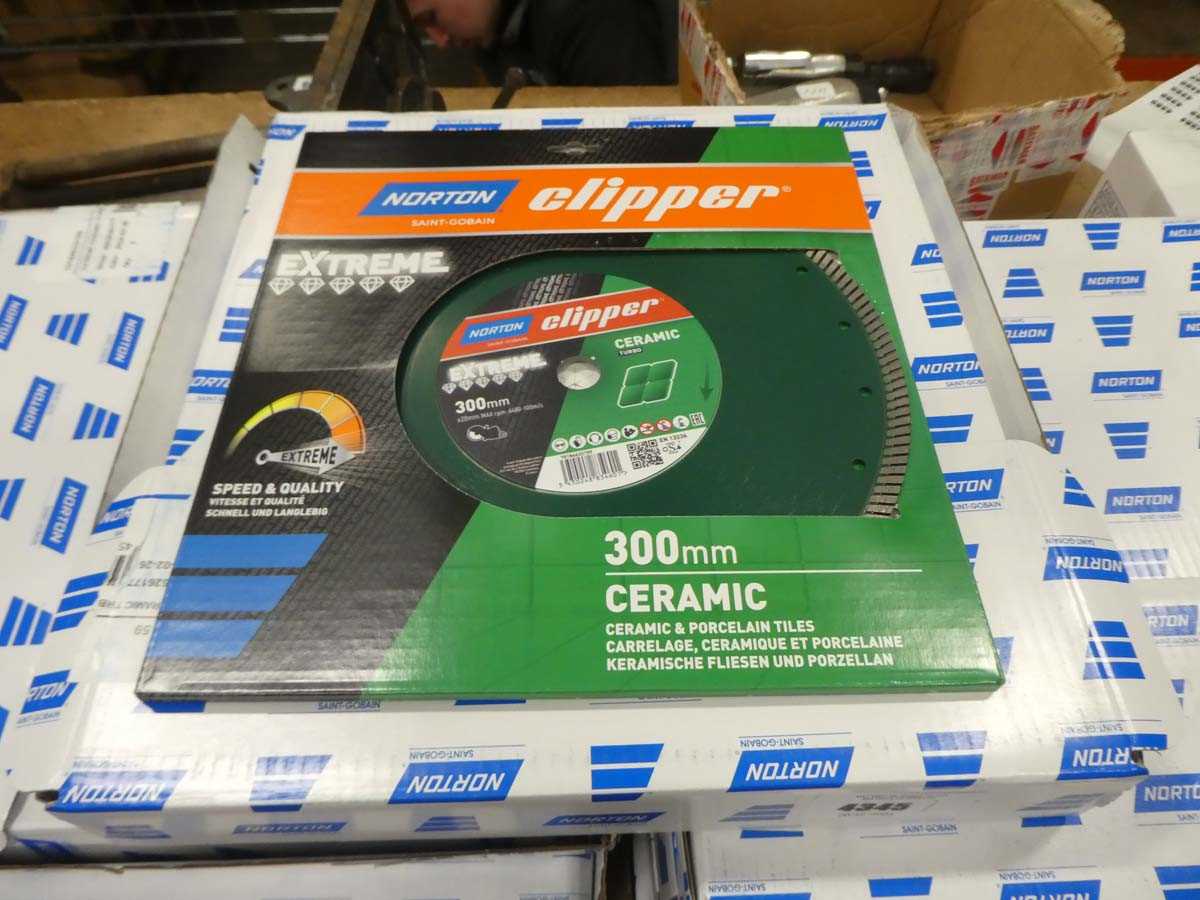 Lot 4342 - Norton Clipper St Gobain extreme ceramic turbo...