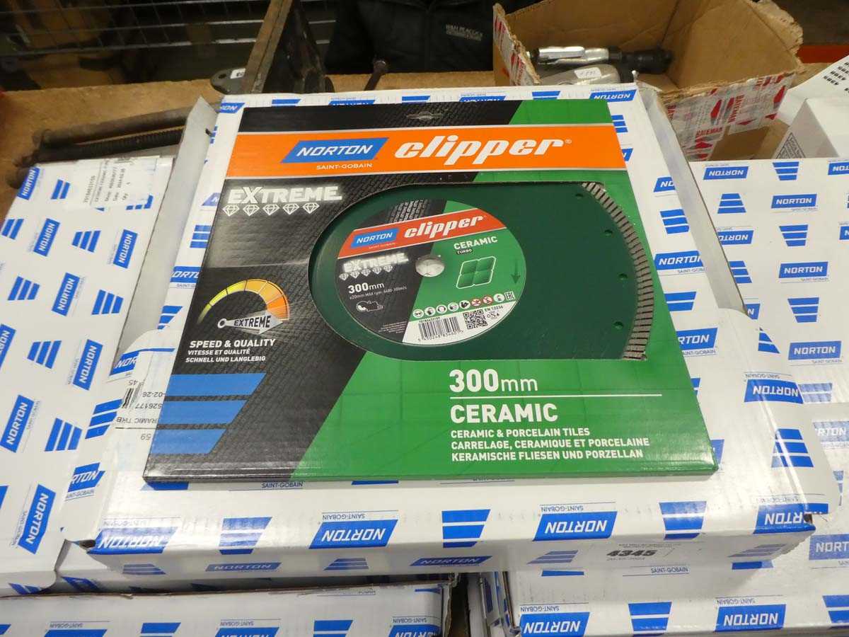 Lot 4348 - Norton Clipper St Gobain extreme ceramic turbo...