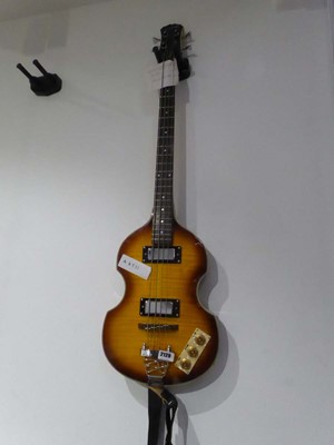 Lot 2129 - Epiphone Viola 4 string bass guitar U01016021