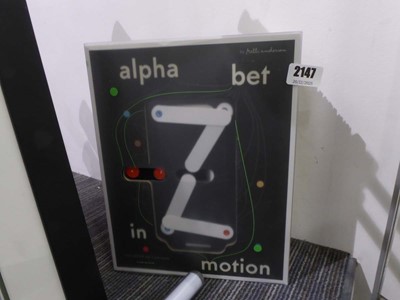 Lot 2147 - Copy of The Art and Typography book Alphabet...