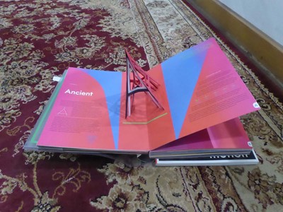 Lot 2147 - Copy of The Art and Typography book Alphabet...