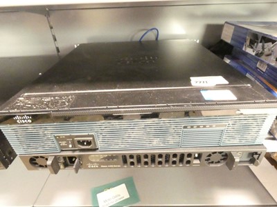 Lot 2271 - Cisco 2900 series service router along with a...