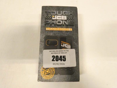 Lot 2045 - *Sealed* JCB Tradesman 4 Rugged Mobile Phone