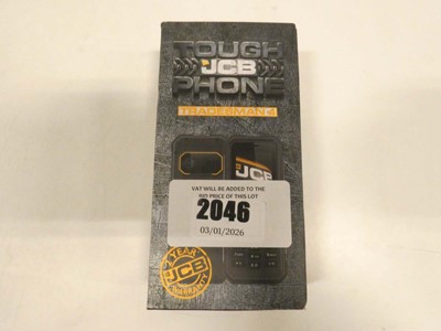 Lot 2046 - *Sealed* JCB Tradesman 4 Rugged Mobile Phone