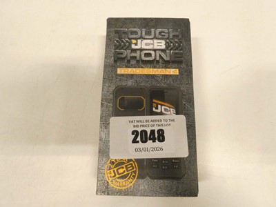 Lot 2048 - *Sealed* JCB Tradesman 4 Rugged Mobile Phone