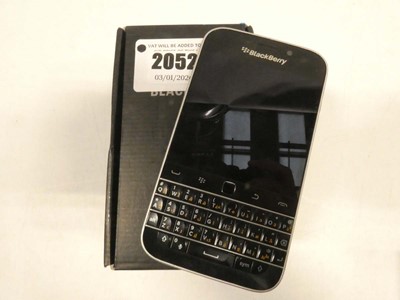 Lot 2052 - Blackberry Classic with box and charger