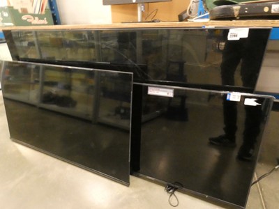 Lot 2286 - 4 various TV's for spares/repairs