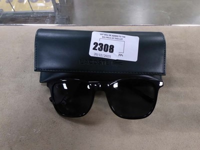 Lot 2308 - Pair of Lacoste ladies sunglasses in case