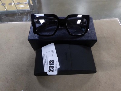 Lot 2313 - Pair of Prada sunglasses in case