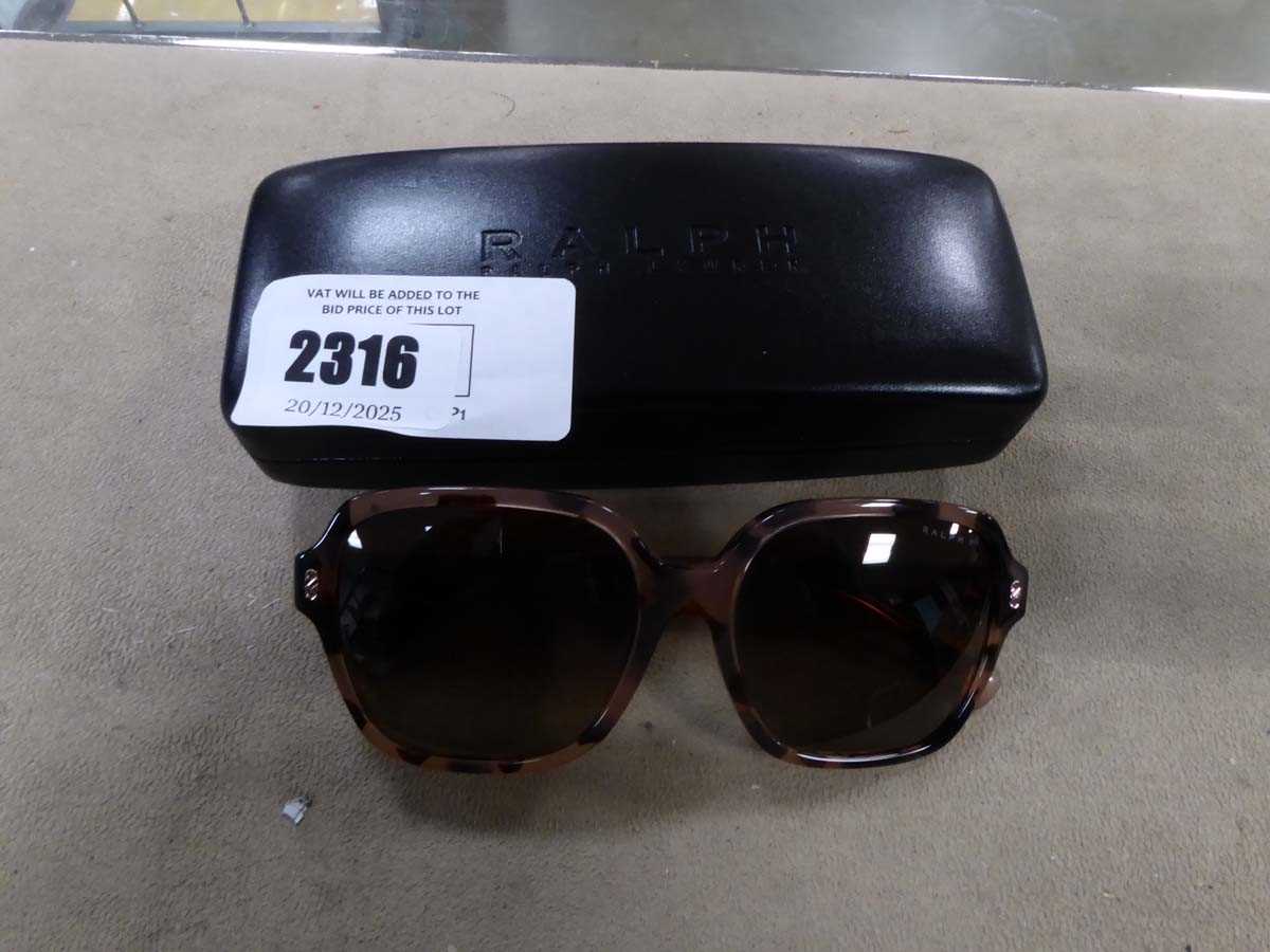 Lot 2316 - Pair of Ralph Lauren sunglasses in case