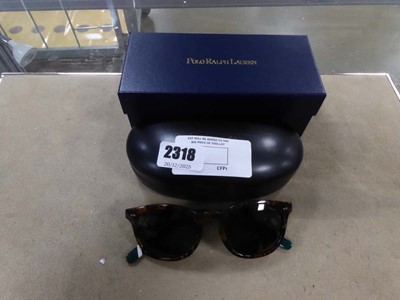 Lot 2318 - Pair of Ralph Lauren sunglasses in case