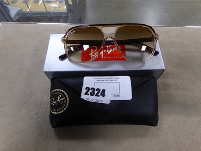 Lot 2324 - Pair of Rayban sunglasses in case