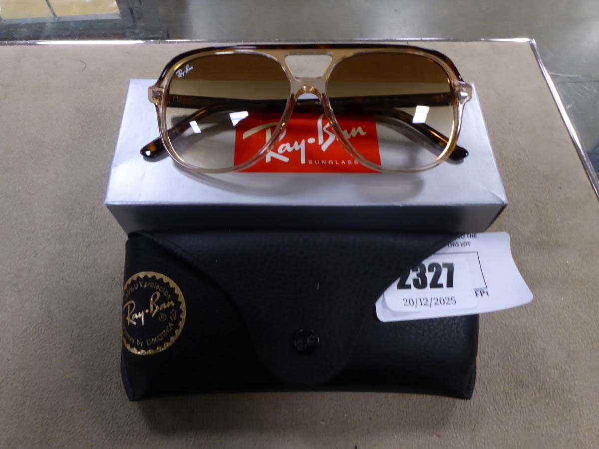 Lot 2327 - Pair of Rayban sunglasses in case
