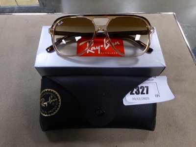 Lot 2327 - Pair of Rayban sunglasses in case