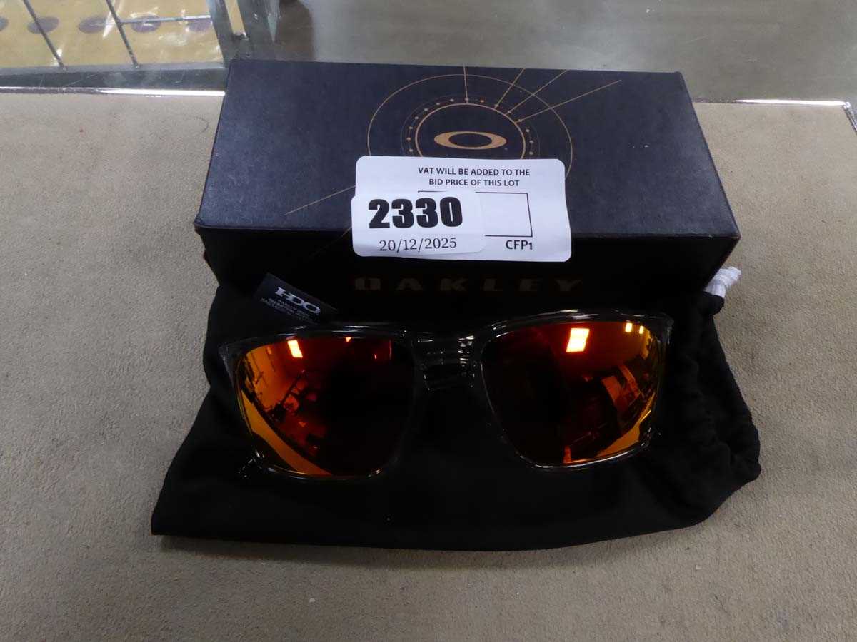 Lot 2330 - Pair of Oakley sunglasses in case