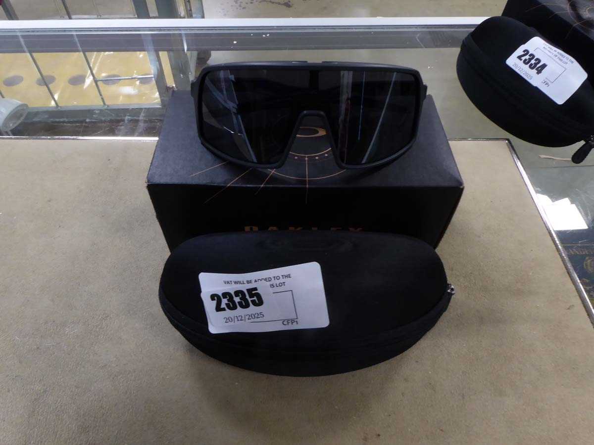 Lot 2335 - Pair of Oakley sunglasses in case