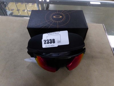 Lot 2338 - Pair of Oakley sunglasses in case