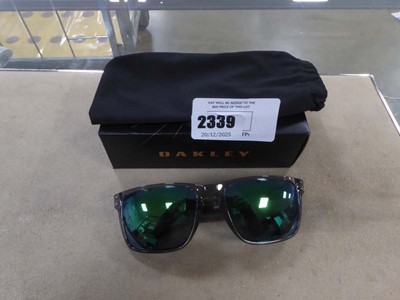Lot 2339 - Pair of Oakley sunglasses in case