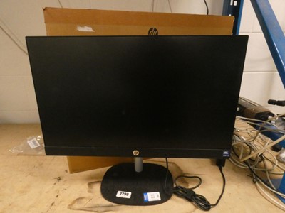 Lot 2290 - HP 23.8" all in one desk top PC, serial no....