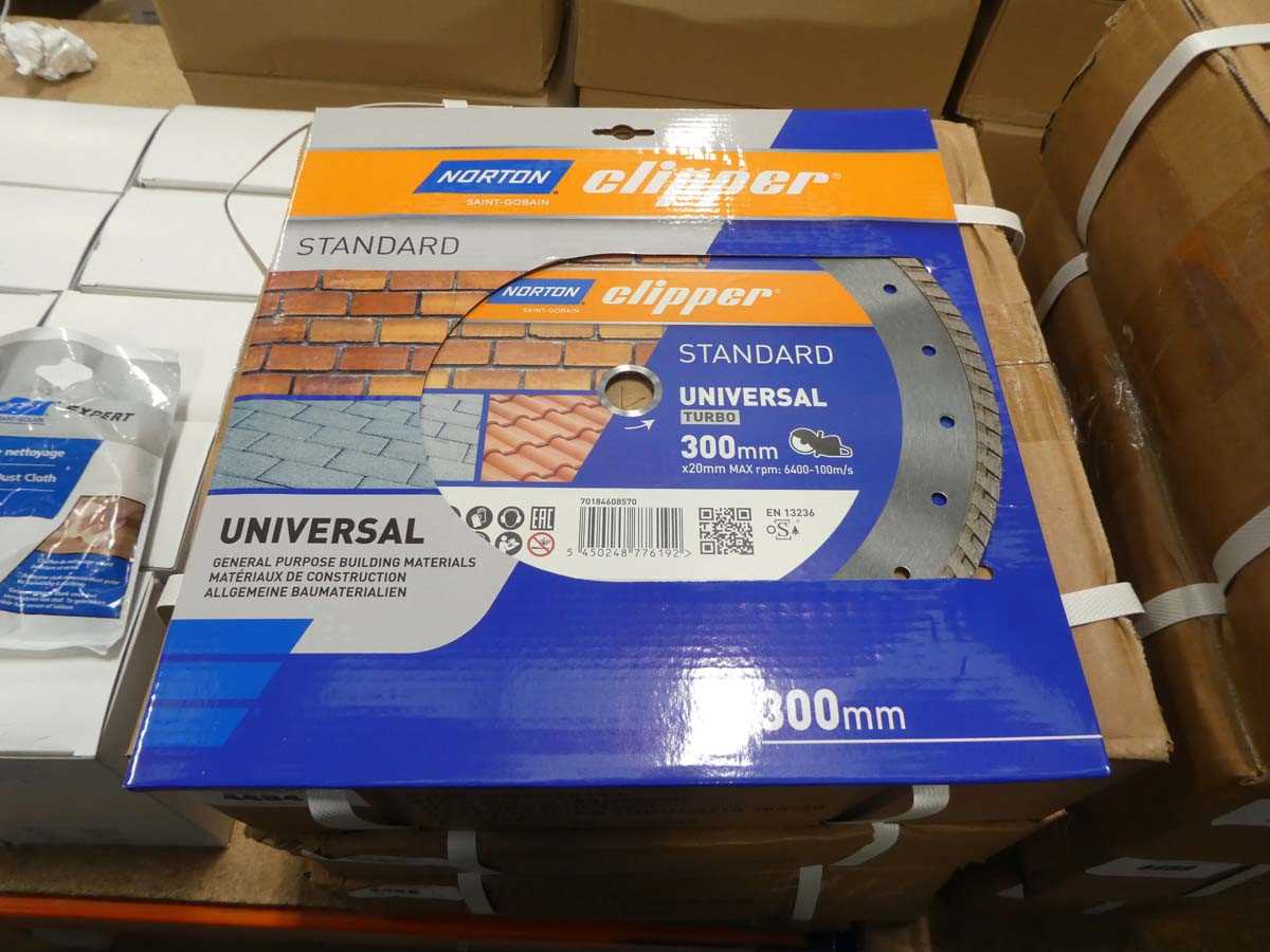 Lot 4488 - Norton Clipper St Gobain standard universal...