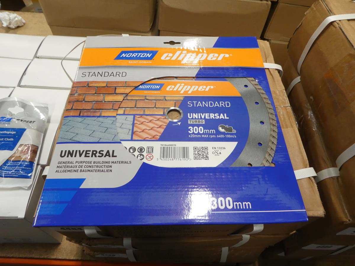 Lot 4489 - Norton Clipper St Gobain standard universal...