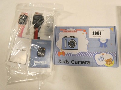 Lot 2061 - Kids Camera and 2x BiggerFive Brave 2 kids...