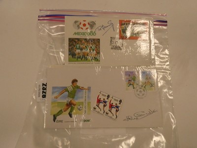 Lot 2328 - Selection of football stamp first day covers
