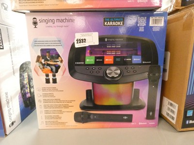 Lot 2332 - Boxed Ultimate karaoke singing machine