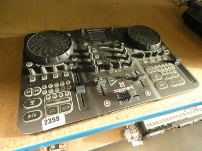 Lot 2359 - M Audio exponent mixing desk