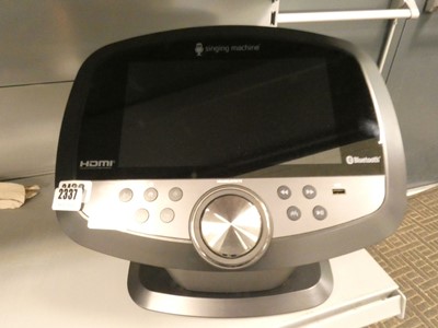 Lot 2337 - Unboxed Wi-Fi karaoke hub singing machine with...