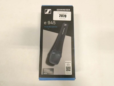 Lot 2070 - Sennheiser e945 vocal microphone, boxed