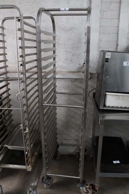 Lot 9 - Tray clearing trolley