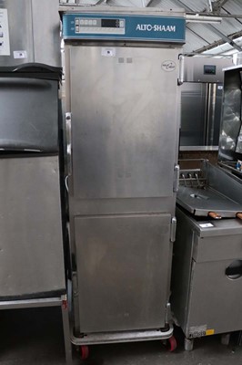Lot 19 - 60cm Alto-Shaam halo heat holding cabinet on...